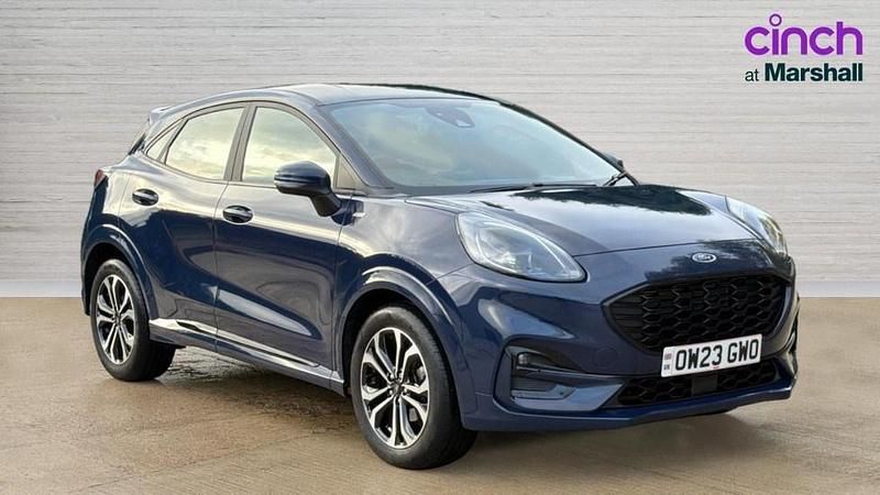 Blue Used 2023 Ford Puma ST-Line Hatchback | £16,839 (Good price) - Image 1/4