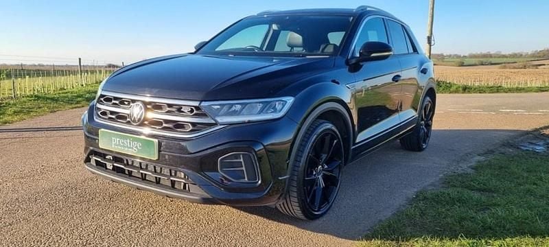 Used VW T-Roc R-line 150 HP (110 kW) 2022 Black SUV