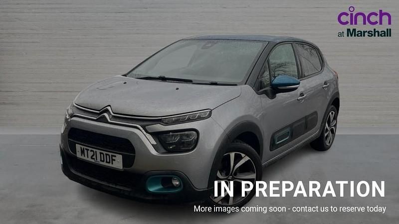 Used Citroën C3 PureTech 83 HP (61 kW) 2021 Grey Hatchback