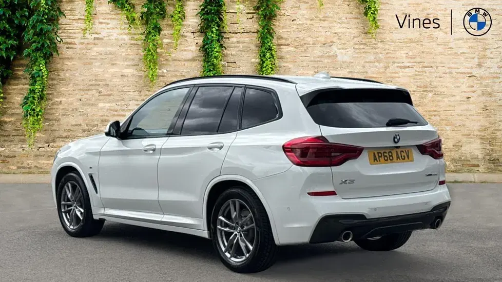 Used BMW X3 M Sport 190 HP (139 kW) 2019 White SUV