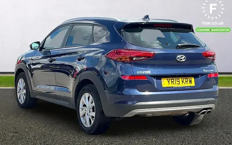 Usado Hyundai Tucson SE 177 HP (130 kW) 2019 Azul SUV