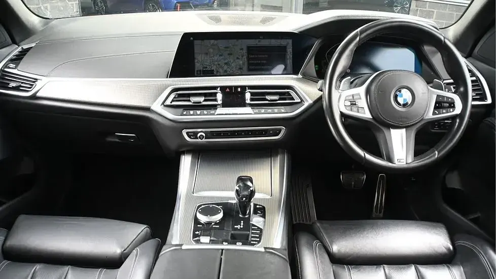 Used BMW X5 M Sport 261 HP (191 kW) 2019 Blue SUV
