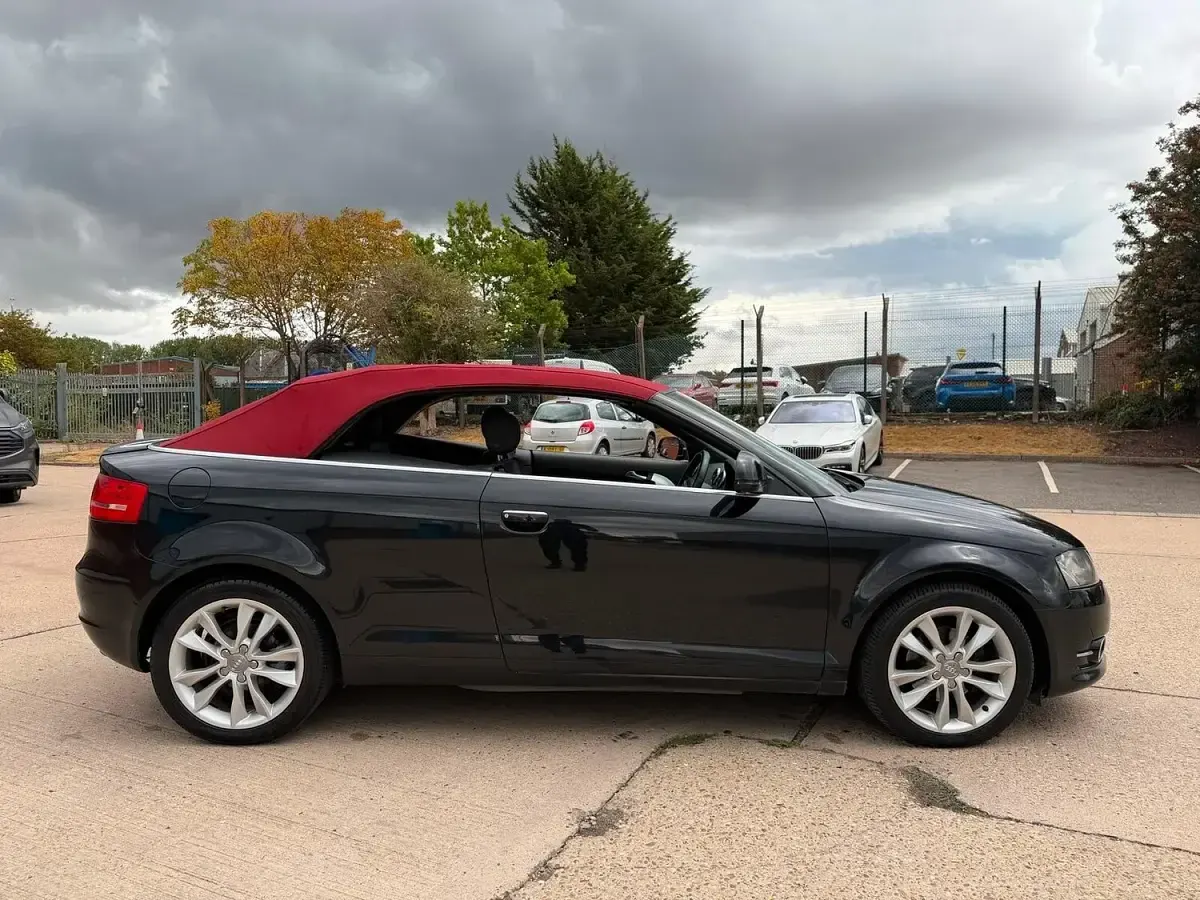 Used Audi A3 Cabriolet Sport 140 HP (102 kW) 2010 Black Cabriolet