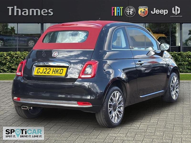 Used Fiat 500C Dolcevita 70 HP (51 kW) 2022 Black Cabriolet