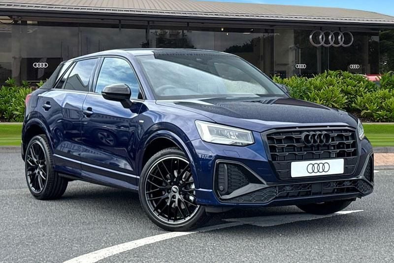 Blue New 2025 Audi Q2 Black Edition SUV | £33,100 (Fair price) - Image 1/4