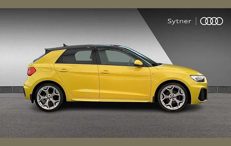 Used Audi A1 S-Line 113 HP (83 kW) 2019 Yellow SUV