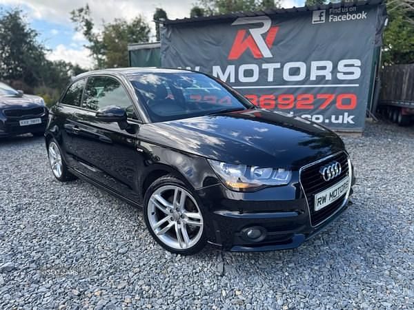 Black Used 2014 Audi A1 S-Line Hatchback | £5,995 (Fair price) - Image 1/4