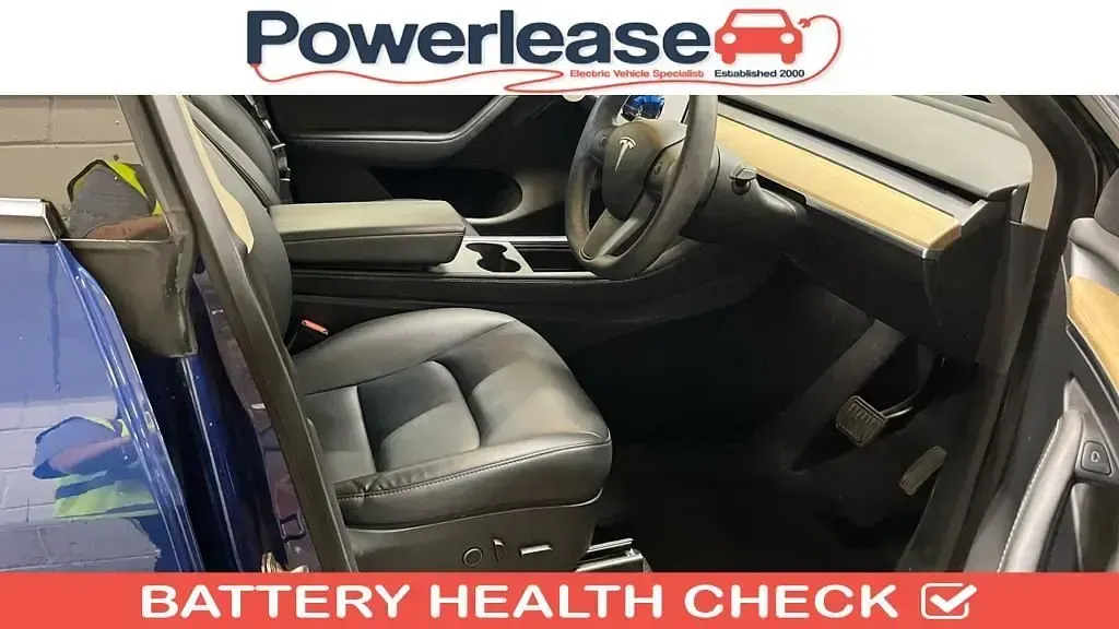 Used Tesla Model Y Long Range AWD 378 kW (514 HP) 2022 Blue SUV