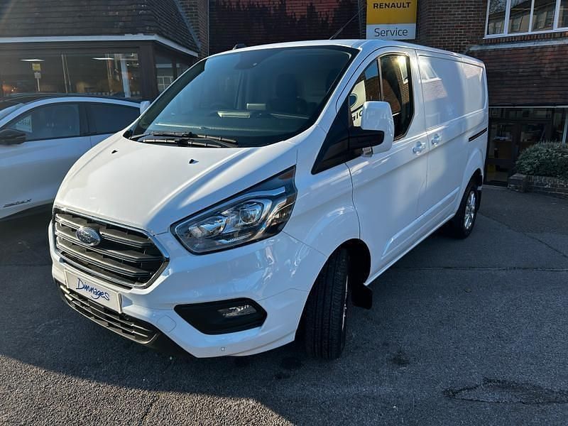 Used Ford Transit Custom Limited 130 HP (95 kW) 2021 White Van