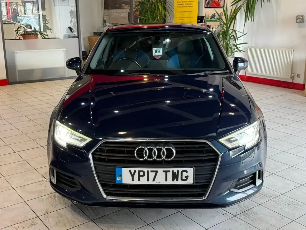 Used Audi A3 Sport 150 HP (110 kW) 2017 Blue Sedan