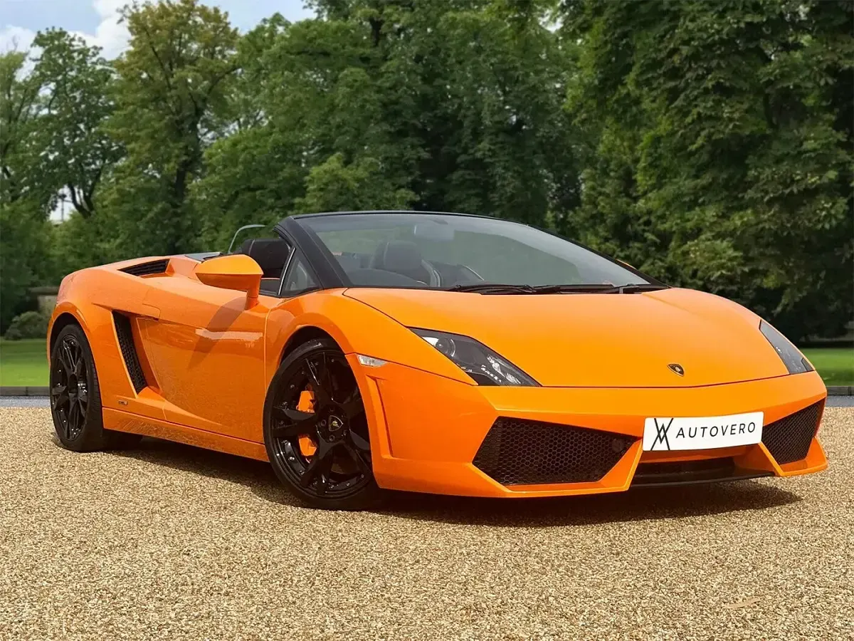 Used Lamborghini Gallardo 551 HP (405 kW) 2009 Orange Coupe