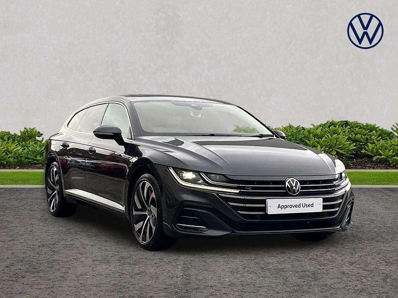 Grey Used 2022 VW Arteon R-line Estate | £21,250 (Fair price) - Image 1/4