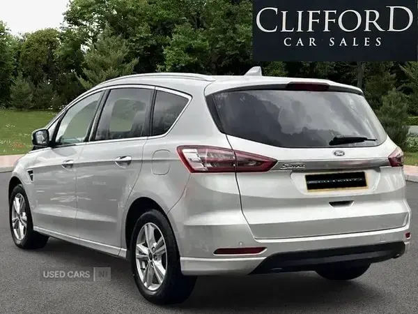 Usado Ford S-MAX Titanium 150 CV (110 kW) 2019 Plateado Monovolumen