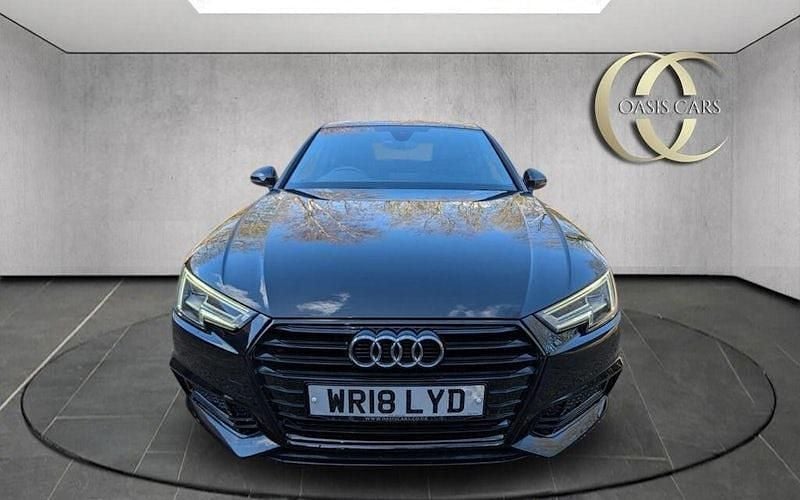 Used Audi A4 S-Line 190 HP (139 kW) 2018 Black Sedan