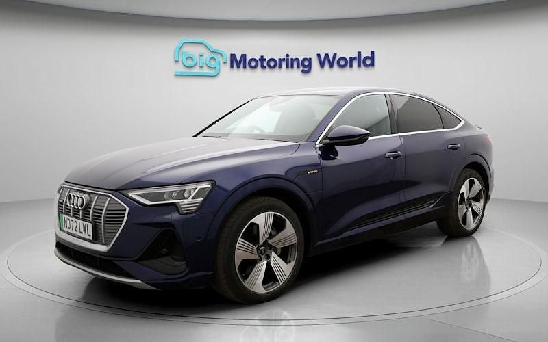 Used Audi e-tron Sportback S-Line 300 kW (408 HP) 2022 Blue SUV