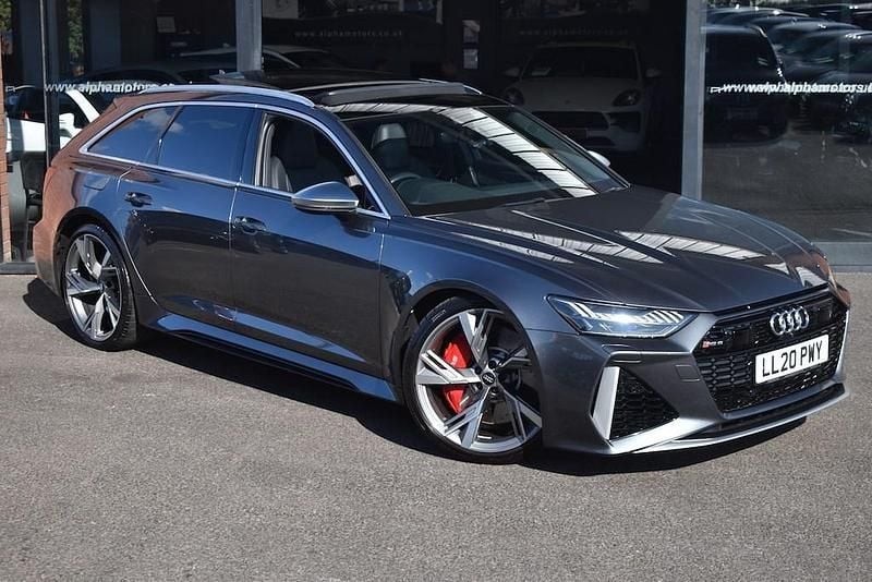 Daytona grey Used 2020 Audi RS6 Business Estate | £66,990 (Good price) - Image 1/3