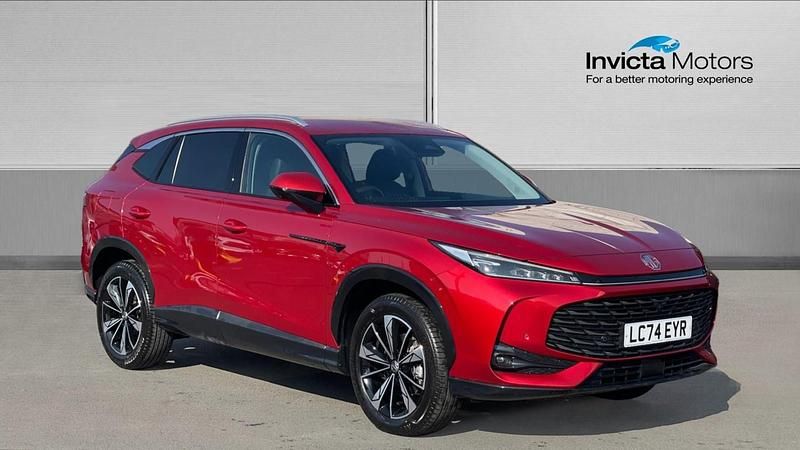 Red Used 2024 MG HS Trophy SUV | £23,750 - Image 1/4
