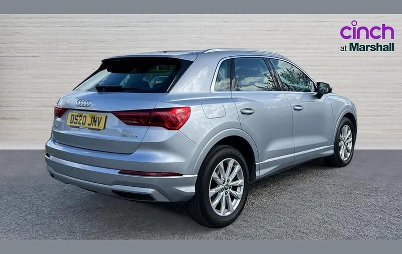Used Audi Q3 Sport 150 HP (110 kW) 2020 Floret silver, metallic SUV