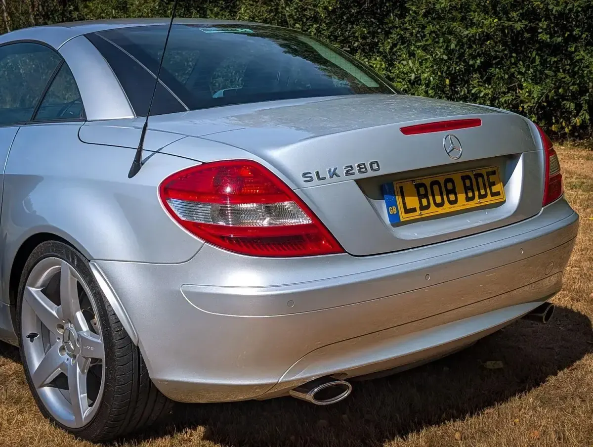 Used Mercedes SLK280 2008 Silver Cabriolet