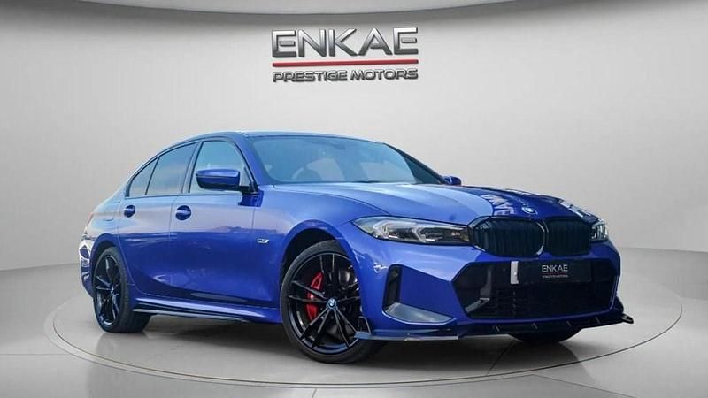 Blue Used 2022 BMW 330 M Sport Sedan | £29,485 (A bit pricey) - Image 1/4