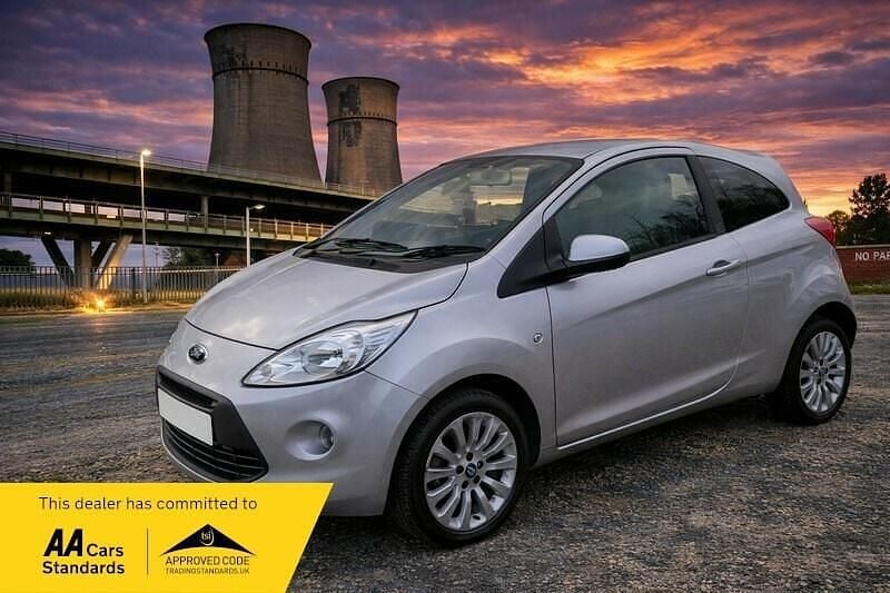 Used Ford Ka Zetec 69 HP (50 kW) 2010 Silver Hatchback