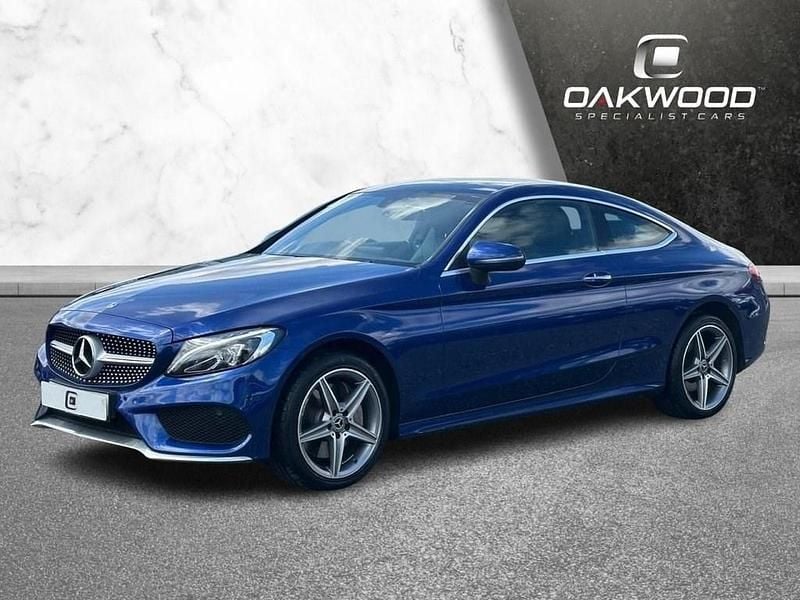 Used Mercedes C250 AMG Line Premium 2018 Blue Coupe