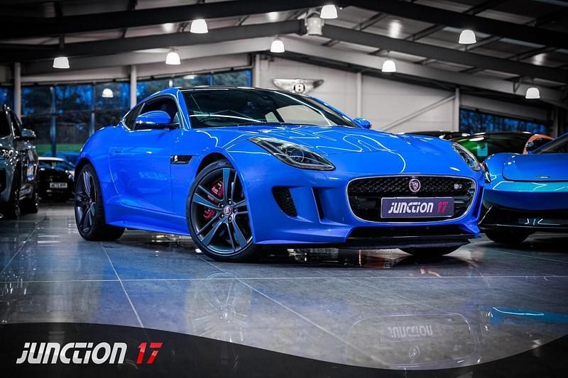 Blue Used 2016 Jaguar F-Type S Coupe | £31,475 (Fair price) - Image 1/2