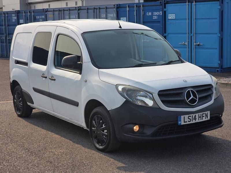 White Used 2014 Mercedes Citan 109 Van | £3,995 (A bit pricey) - Image 1/4