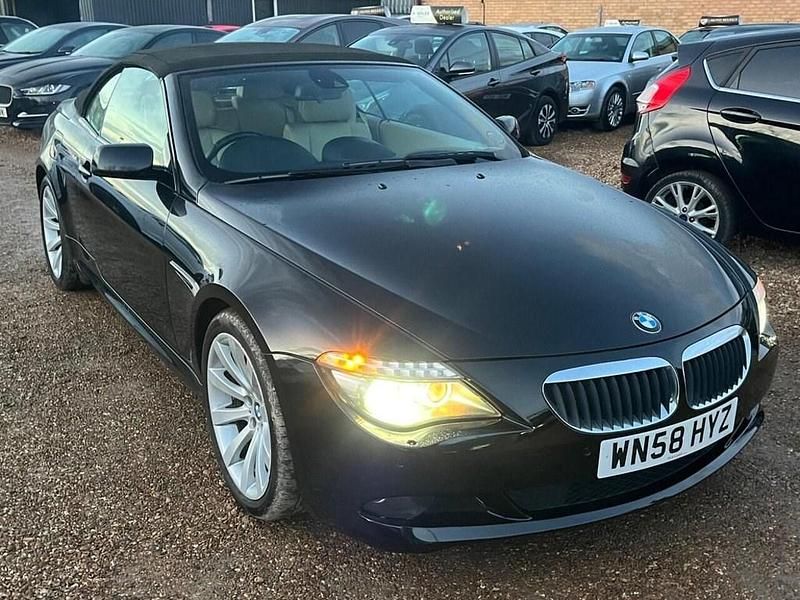 Used BMW 635 Cabriolet Sport Line 2008 Black Cabriolet