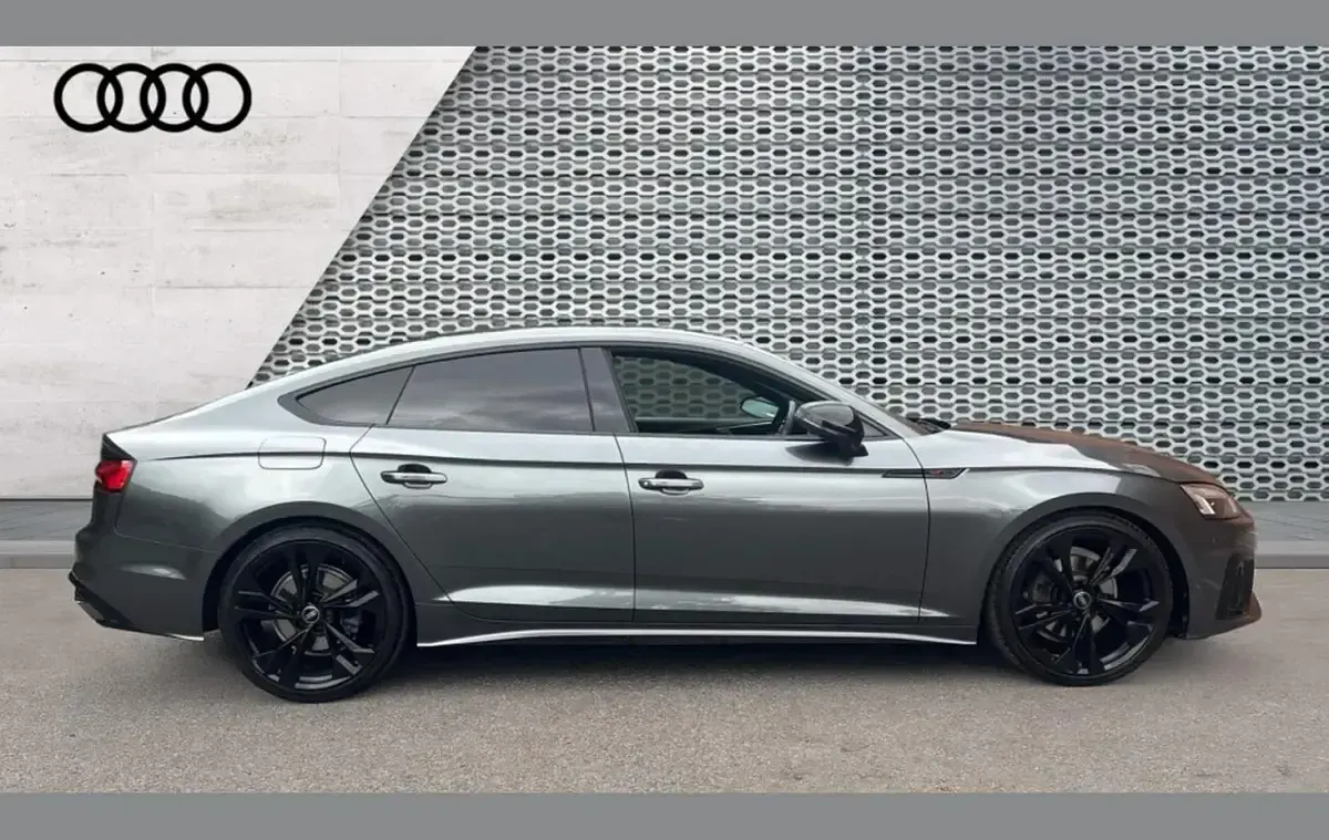Used Audi A5 Black Edition 161 HP (118 kW) 2023 Grey Coupe