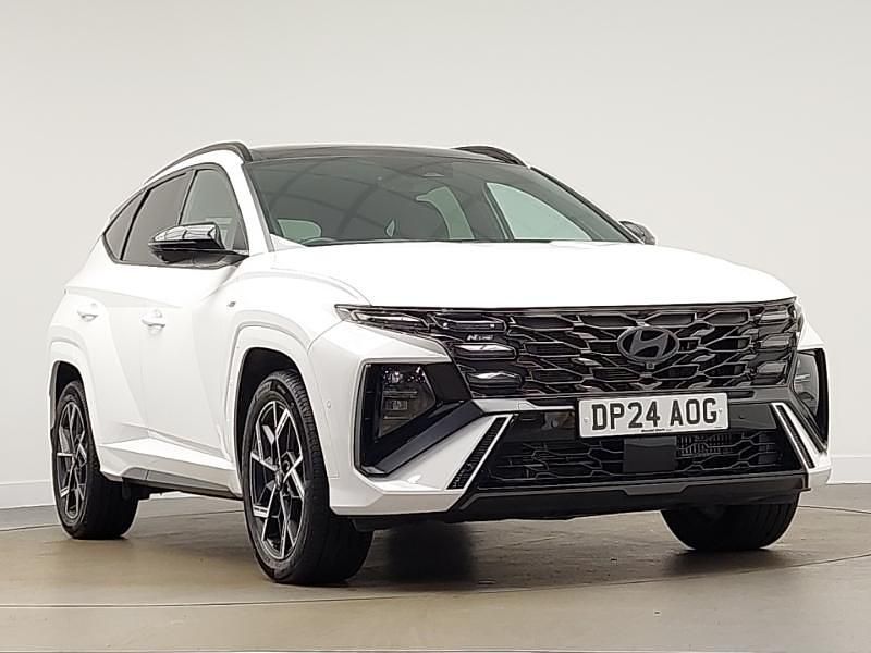 White Used 2024 Hyundai Tucson N Line SUV | £31,998 (Super price) - Image 1/4