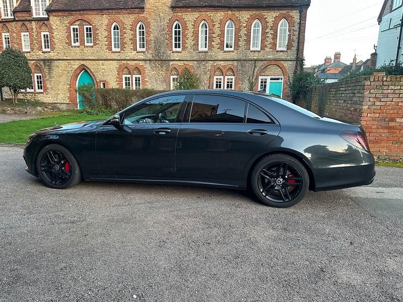 Used Mercedes S350 AMG line 254 HP (186 kW) 2017 Black Sedan