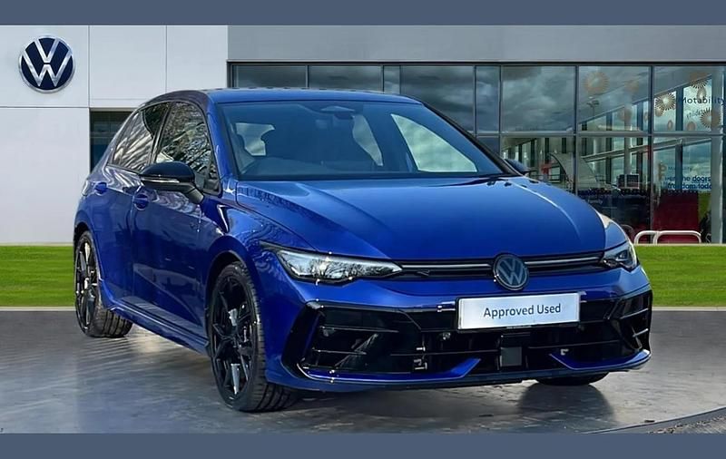 Used VW Golf VIII Black Edition 333 HP (244 kW) 2025 Lapiz blue premium metallic Hatchback
