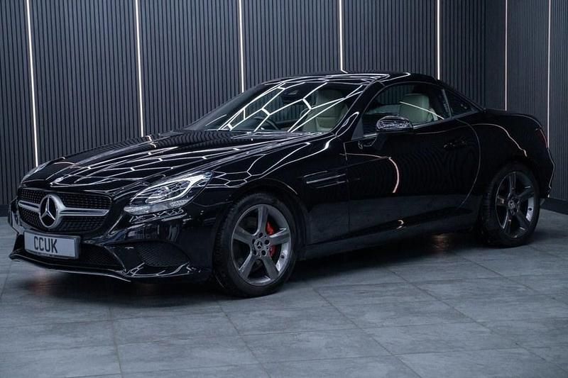 Used Mercedes SLC200 184 HP (135 kW) 2016 Black Cabriolet