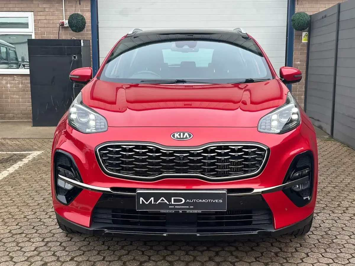 Used Kia Sportage GT-Line S 182 HP (133 kW) 2018 Red SUV