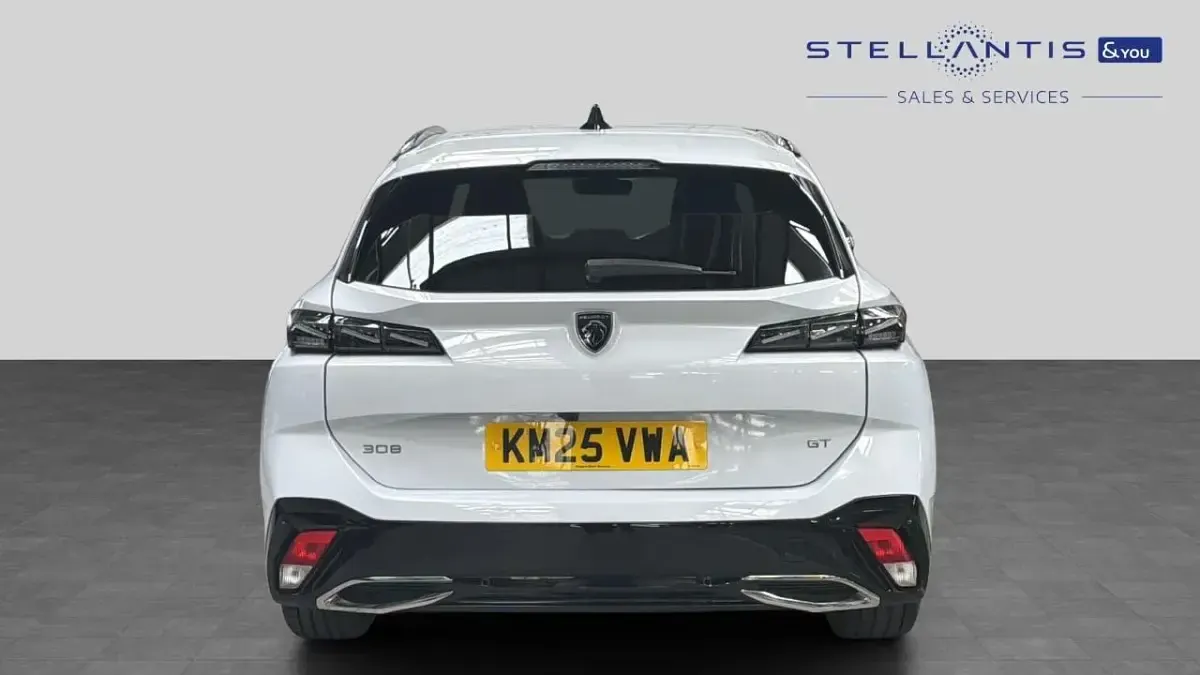 Used Peugeot 308 SW GT 134 HP (98 kW) 2025 White Estate