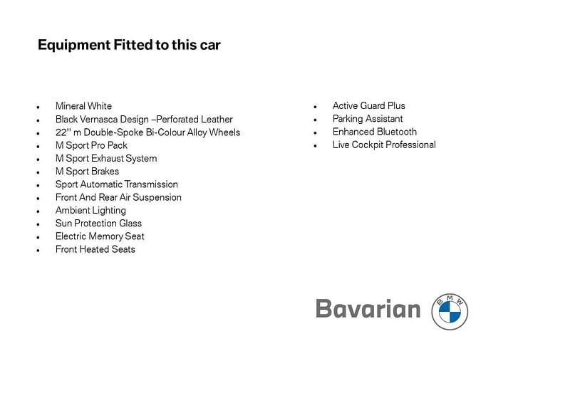 Used BMW X5 M Sport 261 HP (191 kW) 2019 White SUV