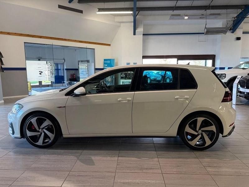 Used VW Golf VII GTI 2019 White Hatchback