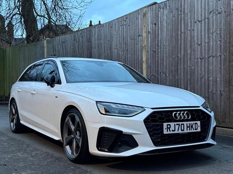 White Used 2021 Audi A4 Black Edition Estate | £17,000 (Super price) - Image 1/4
