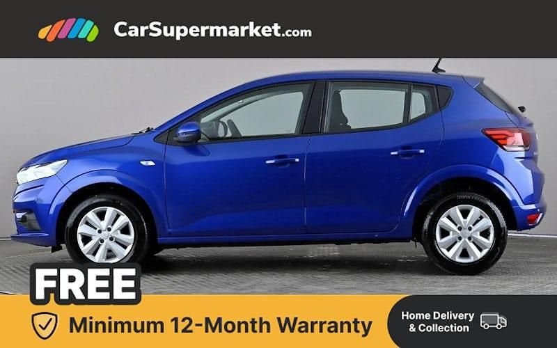 Used Dacia Sandero Expression 91 HP (66 kW) 2024 Blue Hatchback