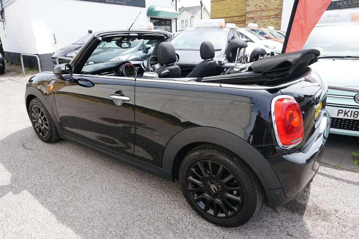 Used Mini Cooper Cabriolet 2017 Black Cabriolet