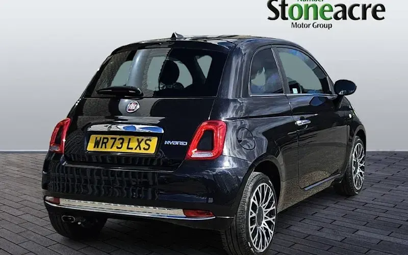 Used Fiat 500 69 HP (50 kW) 2023 Black Hatchback