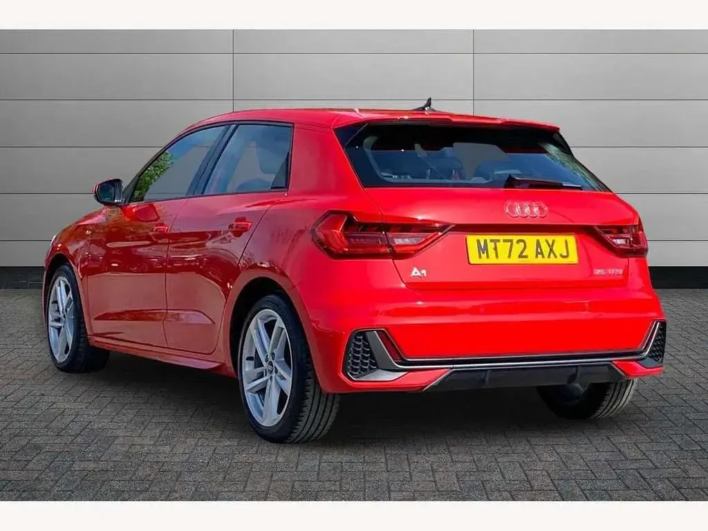 Used Audi A1 S-Line 95 HP (69 kW) 2022 Red SUV