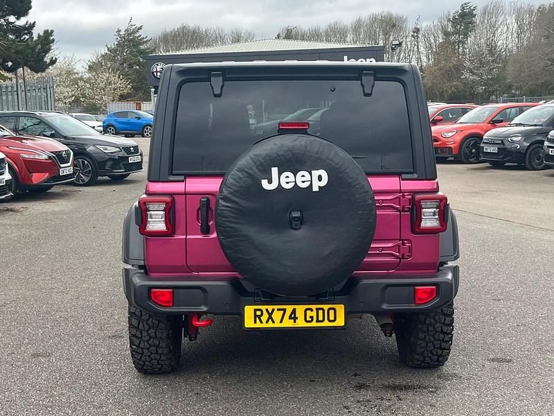 Used Jeep Wrangler Rubicon 272 HP (200 kW) 2024 Pink SUV