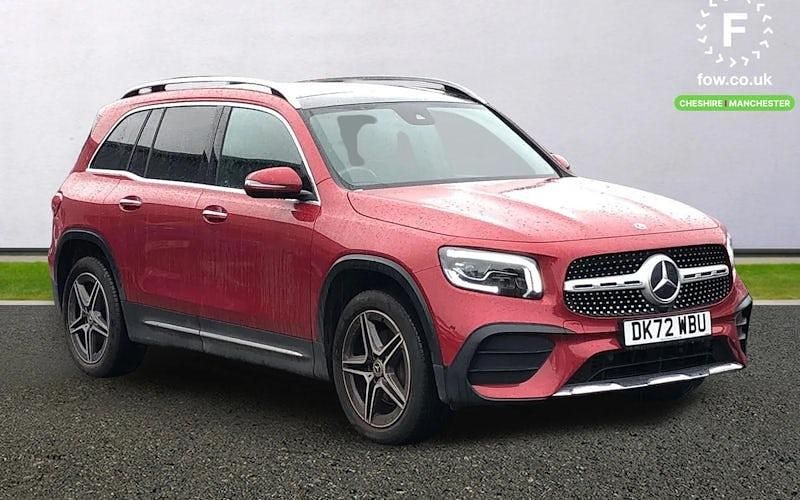 Used Mercedes GLB200 AMG Line Premium Plus 163 HP (119 kW) 2022 Red SUV