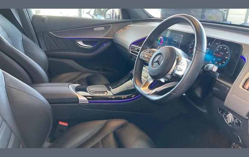 Used Mercedes EQC400 AMG line 300 kW (408 HP) 2021 Silver SUV