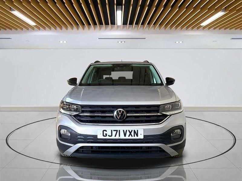 Used VW T-Cross Black Edition 110 HP (80 kW) 2021 Silver SUV