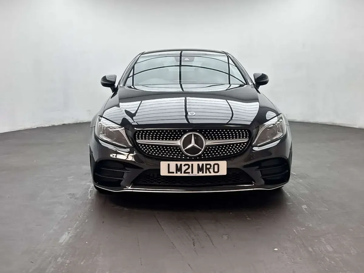 Used Mercedes C200 AMG line 184 HP (135 kW) 2021 Black Coupe
