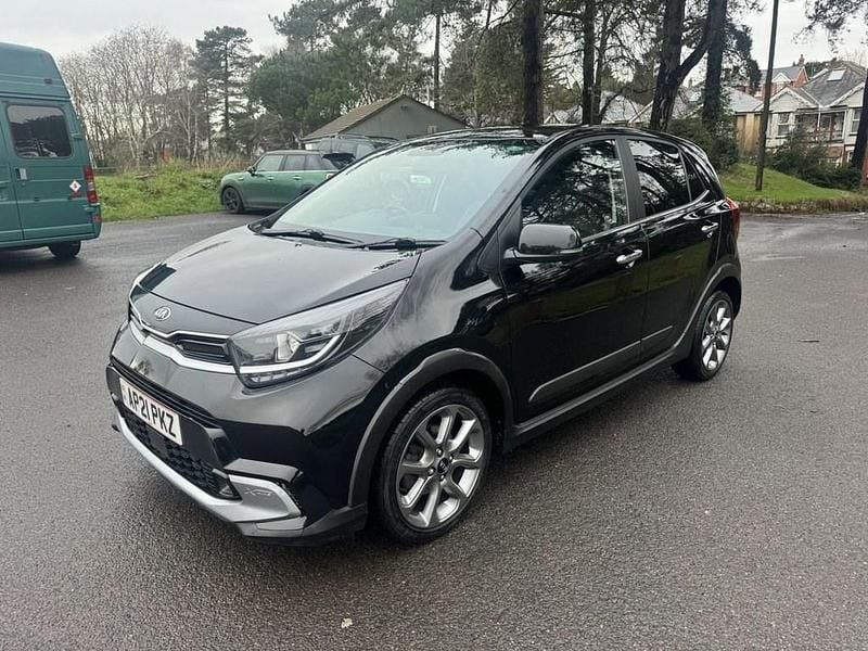 Black Used 2021 Kia Picanto X-Line Hatchback | £9,950 (Fair price) - Image 1/4
