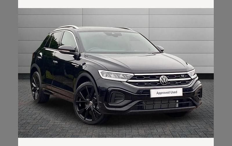 Black New 2025 VW T-Roc R-line SUV | £31,495 (Super price) - Image 1/3